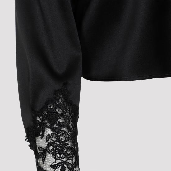 24FW 에르마노 설비노 블라우스 D452K751OEL 95708 BLACK - ERMANNO SCERVINO