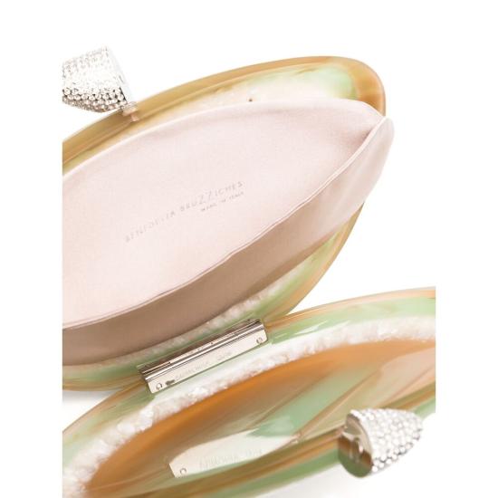 25SS 베네데따부르치케스 숄더백 ARMONIA SUA 099 GREEN NEUTRALS - BENEDETTA BRUZZICHES