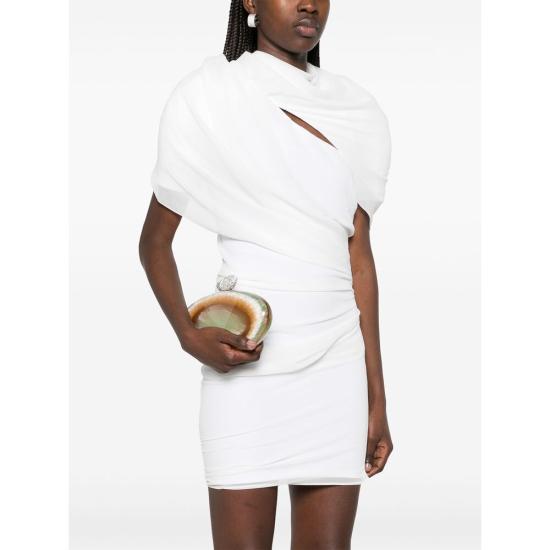 25SS 베네데따부르치케스 숄더백 ARMONIA SUA 099 GREEN NEUTRALS - BENEDETTA BRUZZICHES