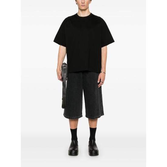 25SS 사카이 반팔 티셔츠 25 03679M 001 BLACK - SACAI