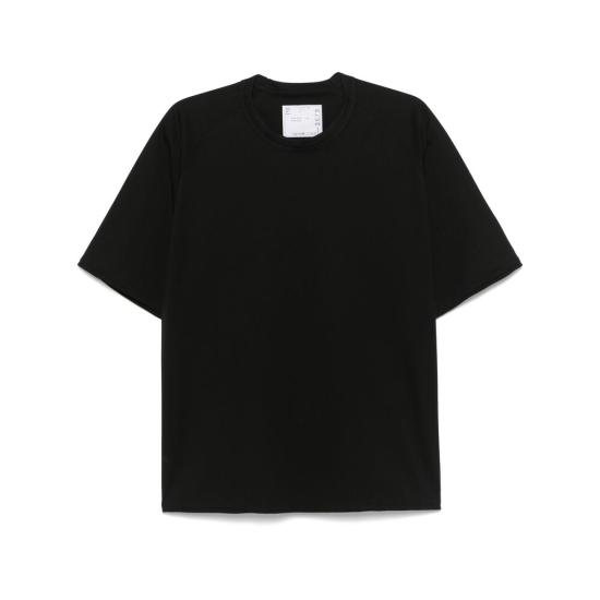 25SS 사카이 반팔 티셔츠 25 03679M 001 BLACK