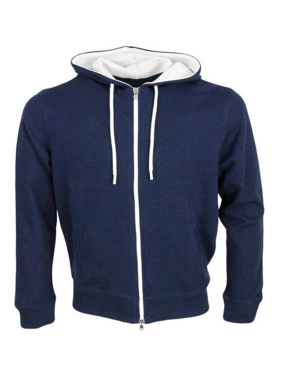 26SS 발바 후드 티셔츠 UCCIO41201 Blue