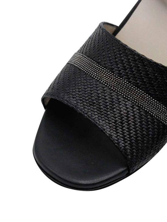 26SS 파비아나 필리피 샌들 ASD273A961H582VR2 Black - FABIANA FILIPPI