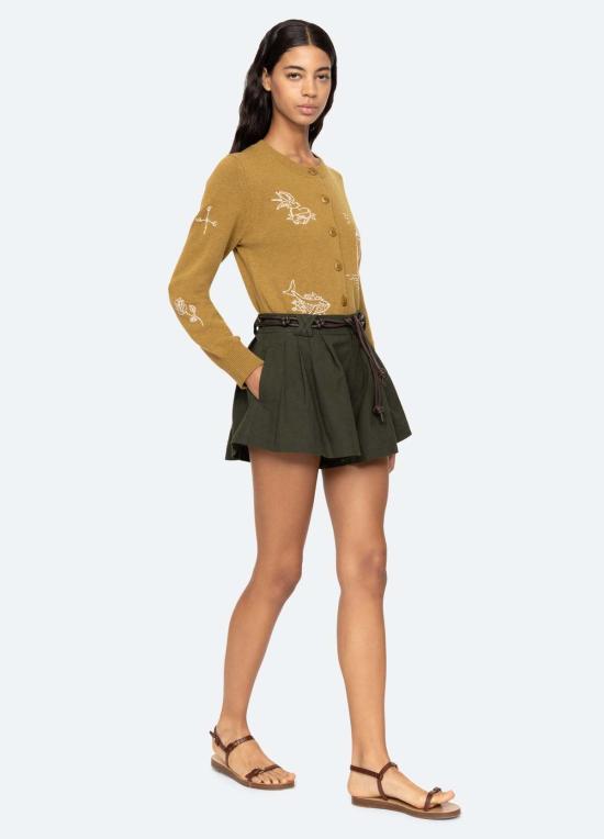  씨뉴욕 가디건 씨 나이 클라이드 카디건 오크르 - SEA NY