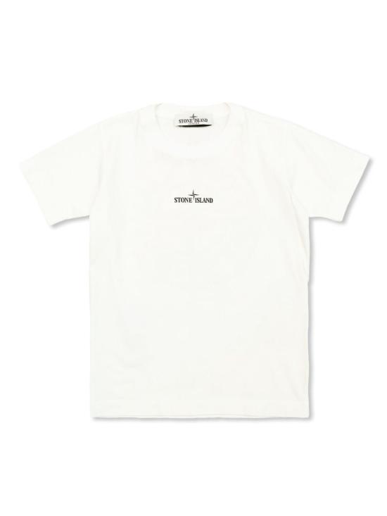 24FW [키즈] 스톤 아일랜드 티셔츠 811621057 V0001 WHITE