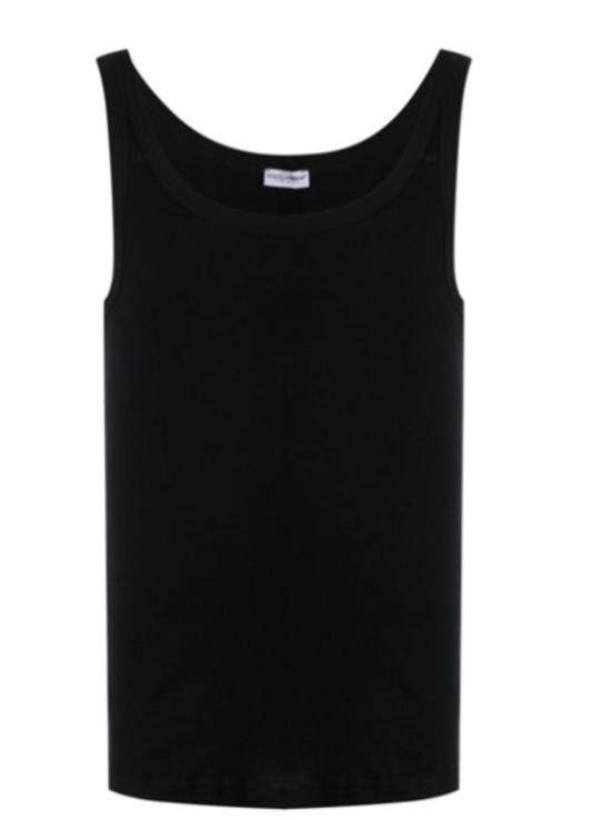 25SS 돌체앤가바나 민소매 티셔츠 M8C19J ONN96N0000 Black - DOLCE & GABBANA