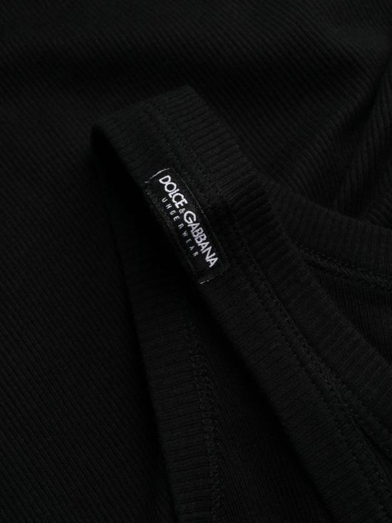 25SS 돌체앤가바나 민소매 티셔츠 M8C19J ONN96N0000 Black - DOLCE & GABBANA