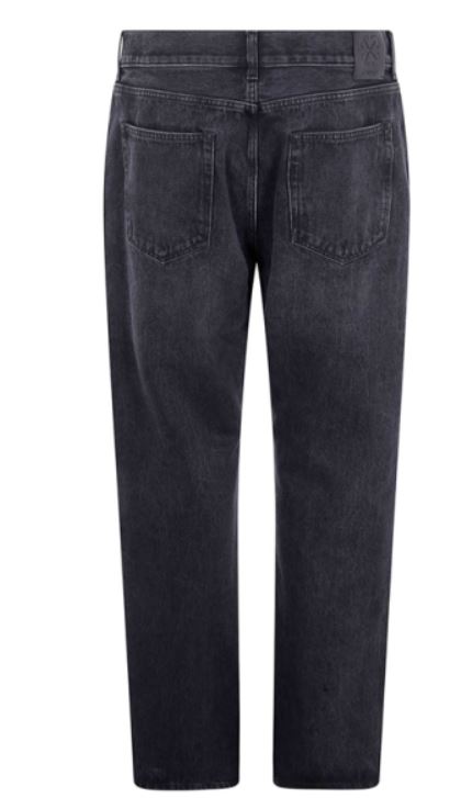 25SS 오프화이트 데님 팬츠 OMYA138C99 DEN0021300 Vintage black - OFF WHITE