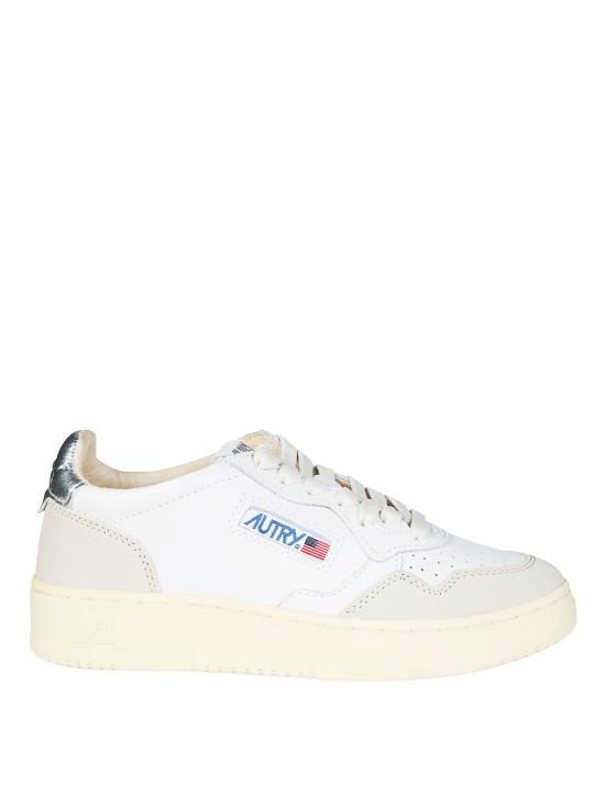 26SS 오트리 메달리스트 로우 스니커즈 AULWLS74 WHTSILVER BIANCO