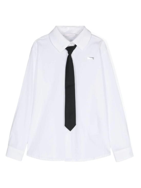 24FW [주니어] 모나리자 셔츠 17D300 4153 0156 Panna blue