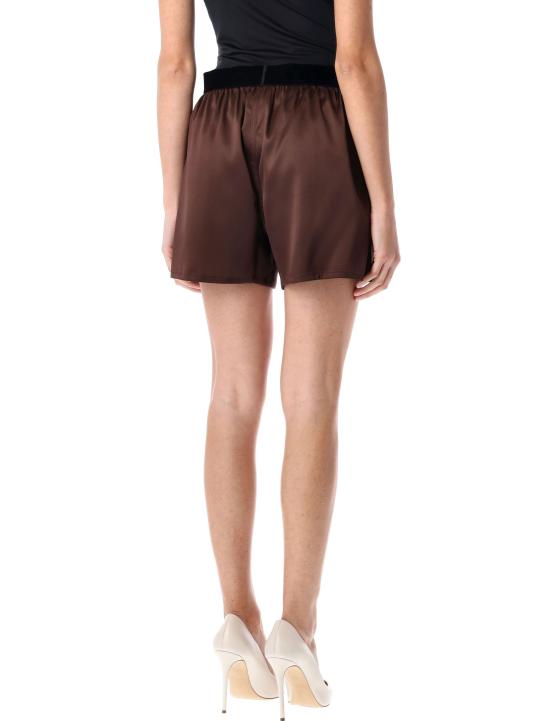 25SS 톰포드 숏팬츠 SH0021FAX881 KB750 DARK BROWN - TOMFORD