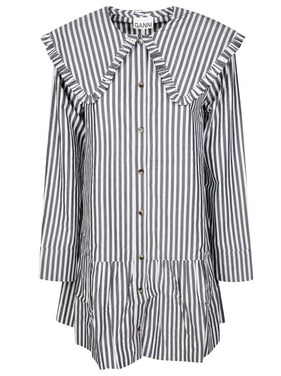 25SS 가니 원피스 W0098 099 BLACK NERO