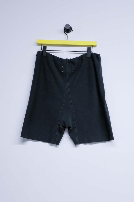  마르지엘라 숏팬츠 메종  코튼 디스트레스드 쇼츠 그레이 - MAISON MARGIELA