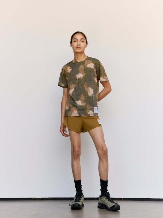  새티스파이 숏팬츠 세티스파이 러닝스페이스 O 2.5 디스턴스 쇼츠 누트리아 - SATISFY