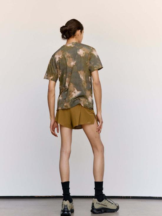  새티스파이 숏팬츠 세티스파이 러닝스페이스 O 2.5 디스턴스 쇼츠 누트리아 - SATISFY