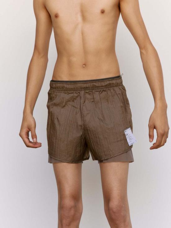  새티스파이 숏팬츠 Satisfy Running Rippy 3 Trail 반바지 시타케 - SATISFY