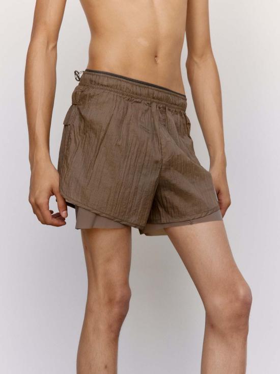  새티스파이 숏팬츠 Satisfy Running Rippy 3 Trail 반바지 시타케 - SATISFY