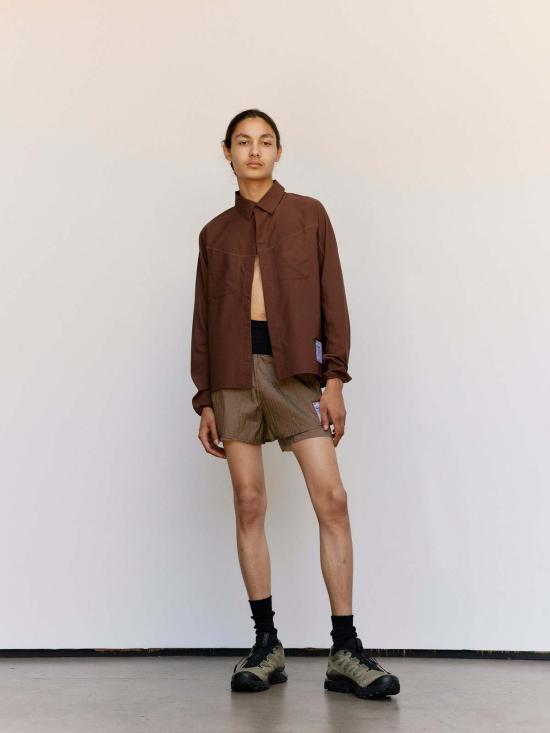  새티스파이 숏팬츠 Satisfy Running Rippy 3 Trail 반바지 시타케 - SATISFY