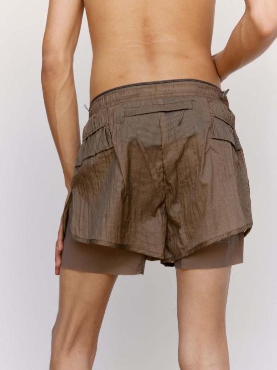  새티스파이 숏팬츠 Satisfy Running Rippy 3 Trail 반바지 시타케 - SATISFY