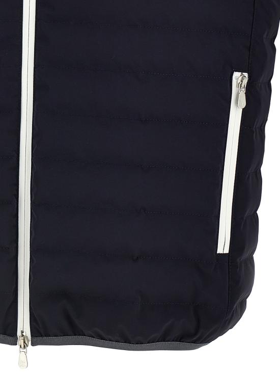 26SS 브루넬로 쿠치넬리 베스트 MM49A7460GC1086 Blue - BRUNELLO CUCINELLI