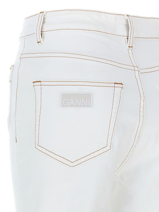 25SS 가니 데님 팬츠 J1659151 White - GANNI