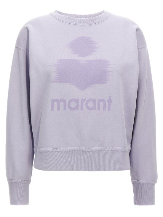 25SS 이자벨마랑에뚜왈 긴팔 티셔츠 SW0011FAC1M04E86BL Purple