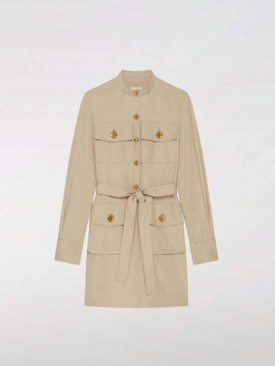 25FW 지방시 롱 원피스 BW22A915VK 281 Cream