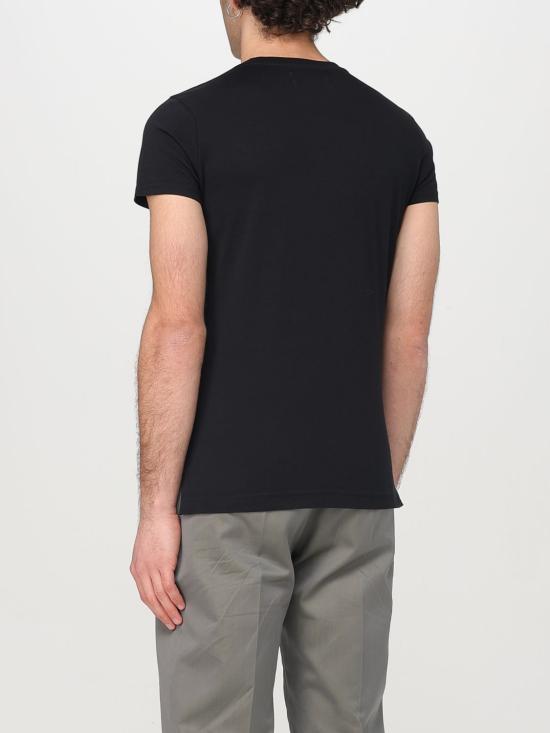 25SS 비비안웨스트우드 반팔 티셔츠 3G010017J001M N401 Black - VIVIENNE WESTWOOD