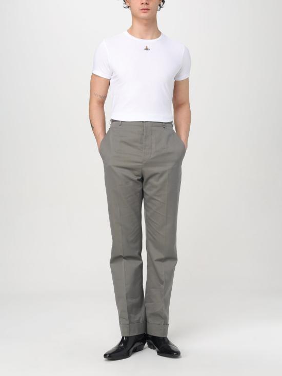 25FW 비비안웨스트우드 PERU 페루 ORB 반팔 티셔츠 3G010017J001M A401 White - VIVIENNE WESTWOOD