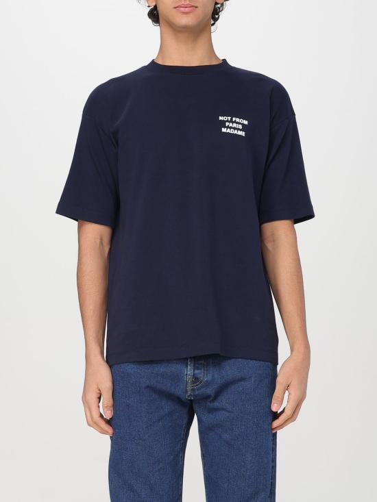 26SS 드롤드무슈 반팔 티셔츠 TS203CO002 NY Blue