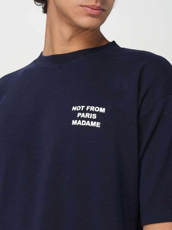 26SS 드롤드무슈 반팔 티셔츠 TS203CO002 NY Blue - DROLE DE MONSIEUR