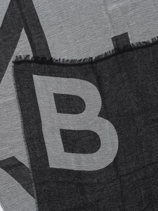 25FW [키즈] 발망 스카프 BU0P63Z1986 930BC Black - BALMAIN