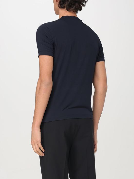 26SS 조르지오 아르마니 반팔 티셔츠 6GST56SJP4Z UBSG Blue - GIORGIO ARMANI