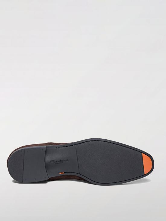 25SS 산토니 로퍼 MGSI11011SMAISVU T50 Brown - SANTONI