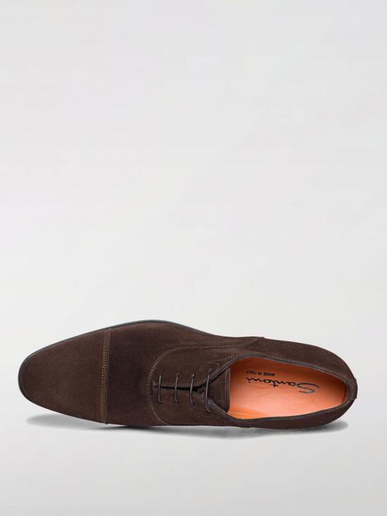 25SS 산토니 로퍼 MGSI11011SMAISVU T50 Brown - SANTONI