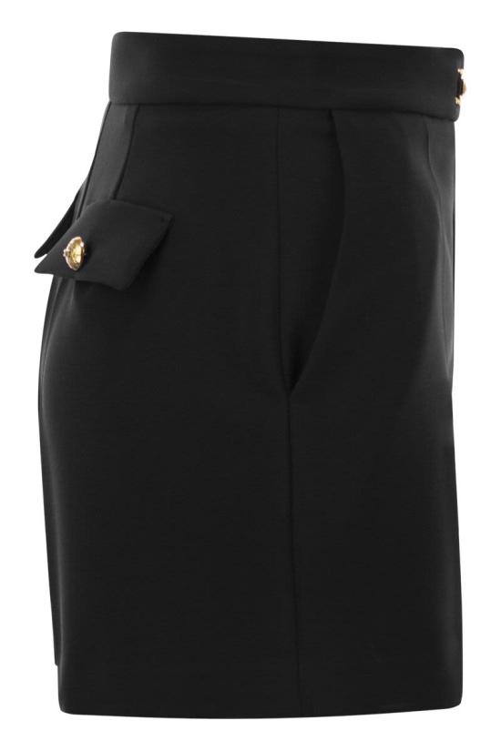 25SS 엘리자베타프랜치 숏팬츠 SH00751E2 BLACK - ELISABETTA FRANCHI