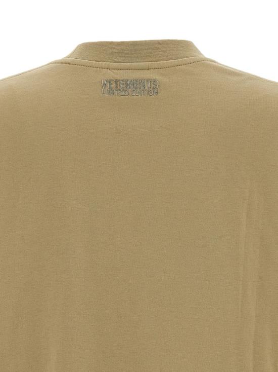25SS 베트멍 반팔 티셔츠 UA66TR600TTAUPE Beige - VETEMENTS