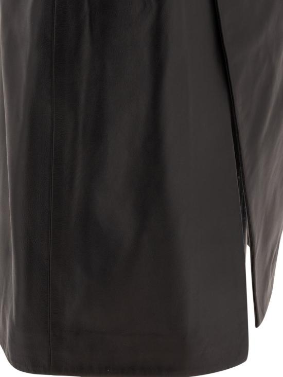 25SS 루루 스튜디오 스커트 EKAREBLACK Black - LOULOU STUDIO