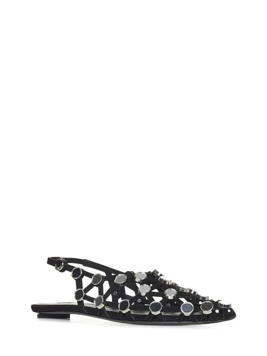 25FW 디 아티코 플랫 슈즈 246WSH00801100 Black - THE ATTICO