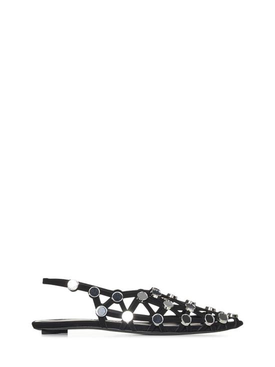 25FW 디 아티코 플랫 슈즈 246WSH00801100 Black