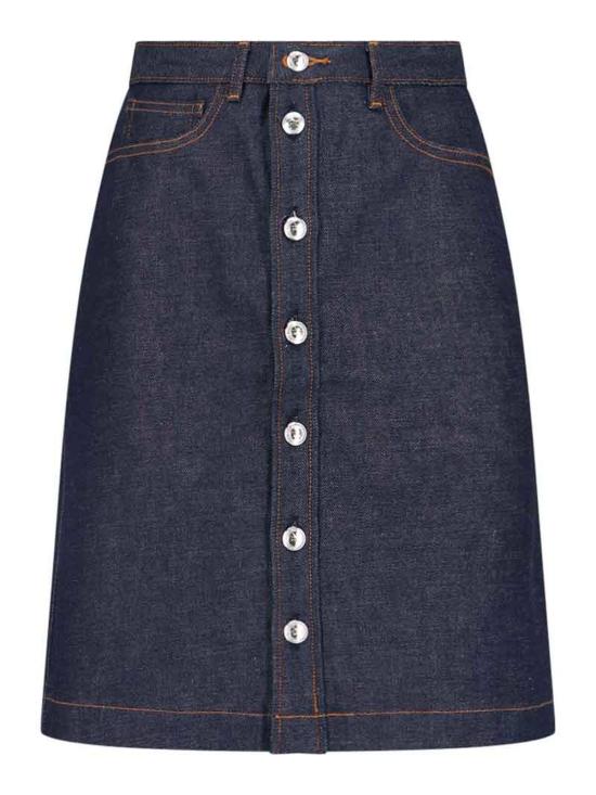 26SS 아페쎄 미디 스커트 CODBSM09002IAI Blue