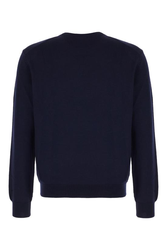 25SS 메종키츠네 볼드 폭스 헤드 패치 레귤러 MM00815KT1036 P476 INK BLUE - MAISON KITSUNE