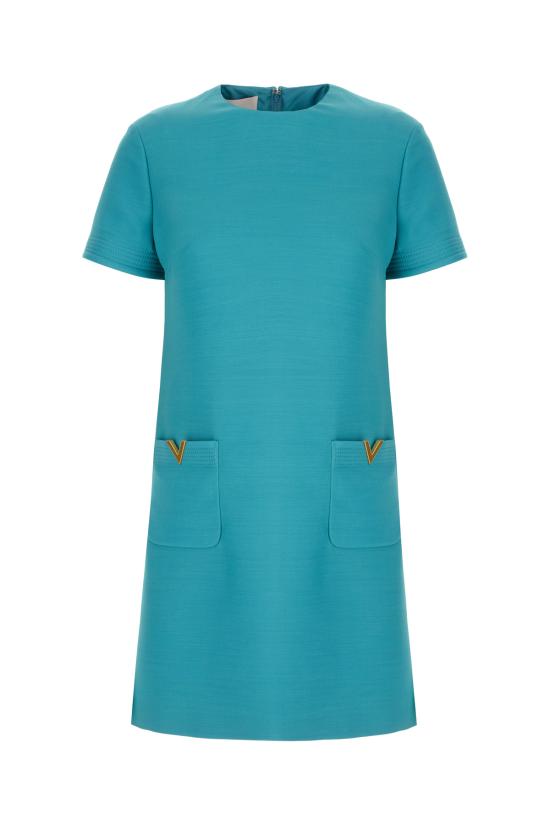 25SS 발렌티노 가라바니 원피스 6B3VAF551CF R2F CELESTIAL BLU