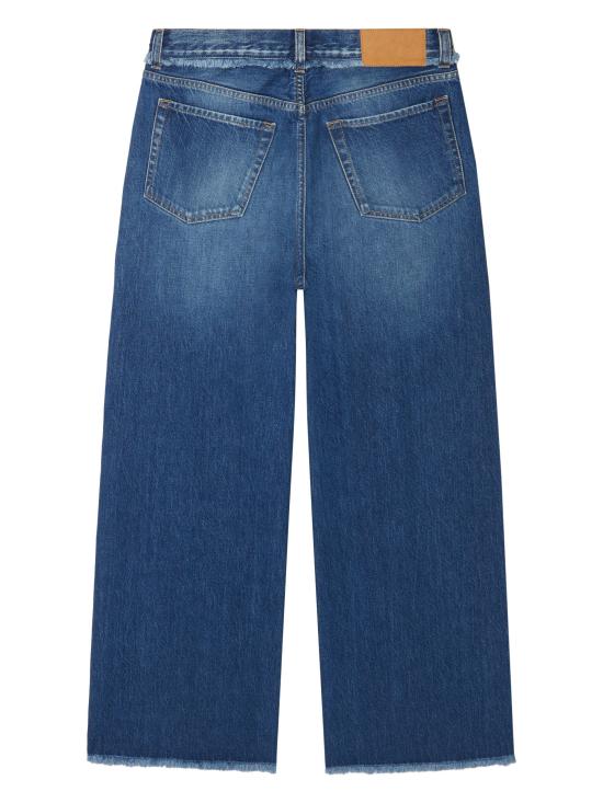 알라누이 스트레이트 팬츠 LWYA01AR25DEN001 4700 DARK WASH BLUE DEMIN - ALANUI