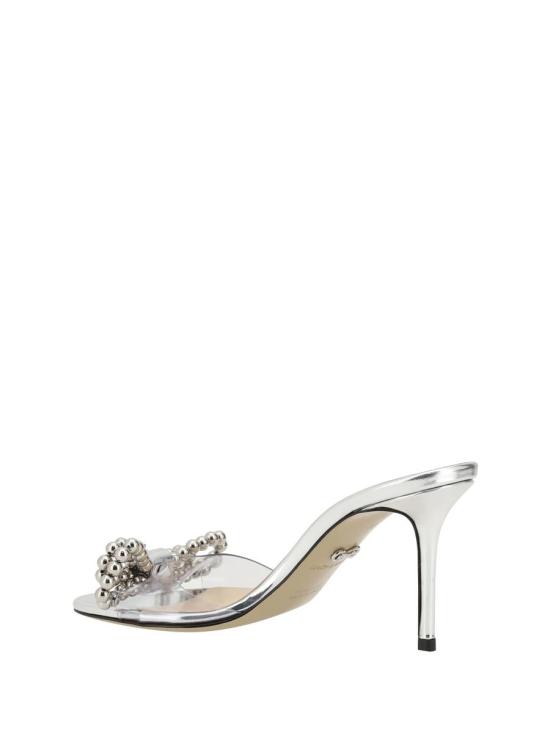 25SS 마흐앤마흐 뮬/슬리퍼 R25S093585X02B32 TRASPSILVE SILVER - MACH&MACH