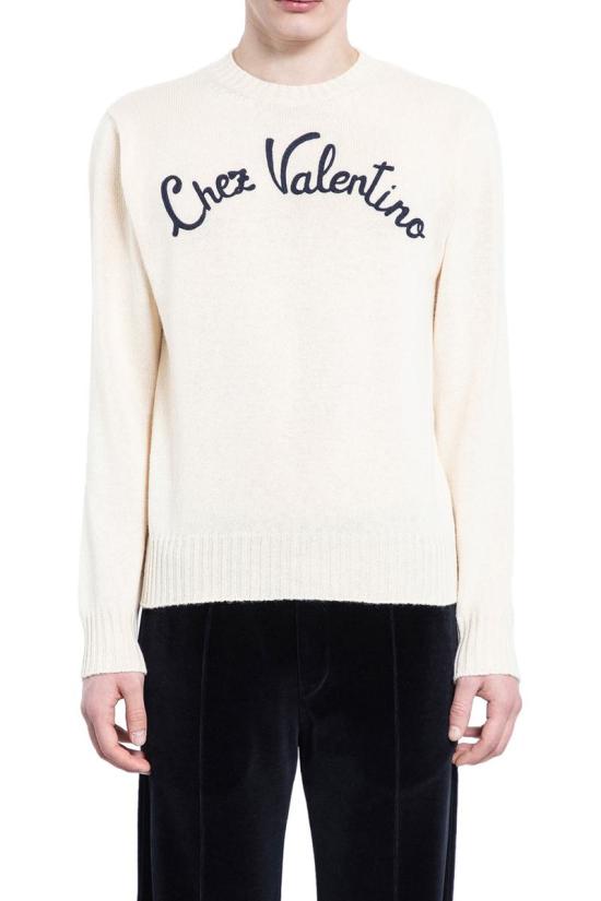 25SS 발렌티노 가라바니 긴팔 티셔츠 6V3KC33LAR8 581 YELLOW