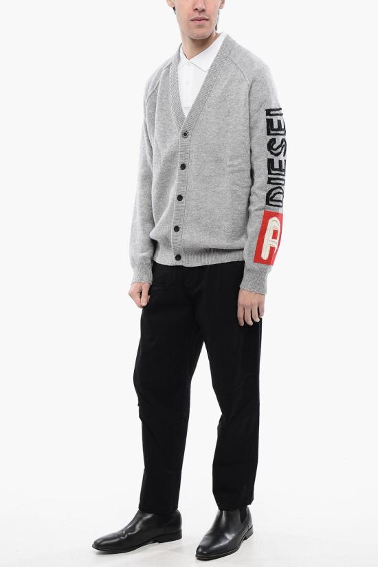  디젤 가디건 A12369 0EKAS 96X Gray - DIESEL