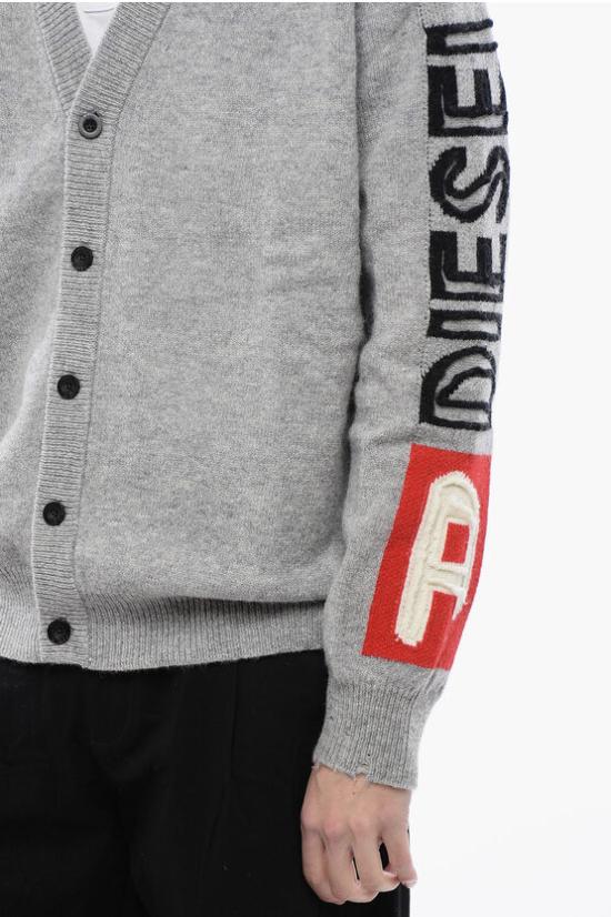  디젤 가디건 A12369 0EKAS 96X Gray - DIESEL