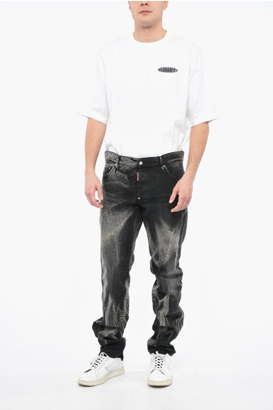  디스퀘어드2 데님 팬츠 S74LB1242 S39781 978 Black - DSQUARED2