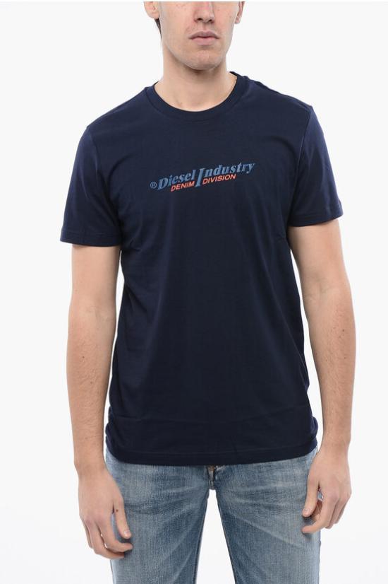  디젤 반팔 티셔츠 A12754 RPATI 8AT Blue